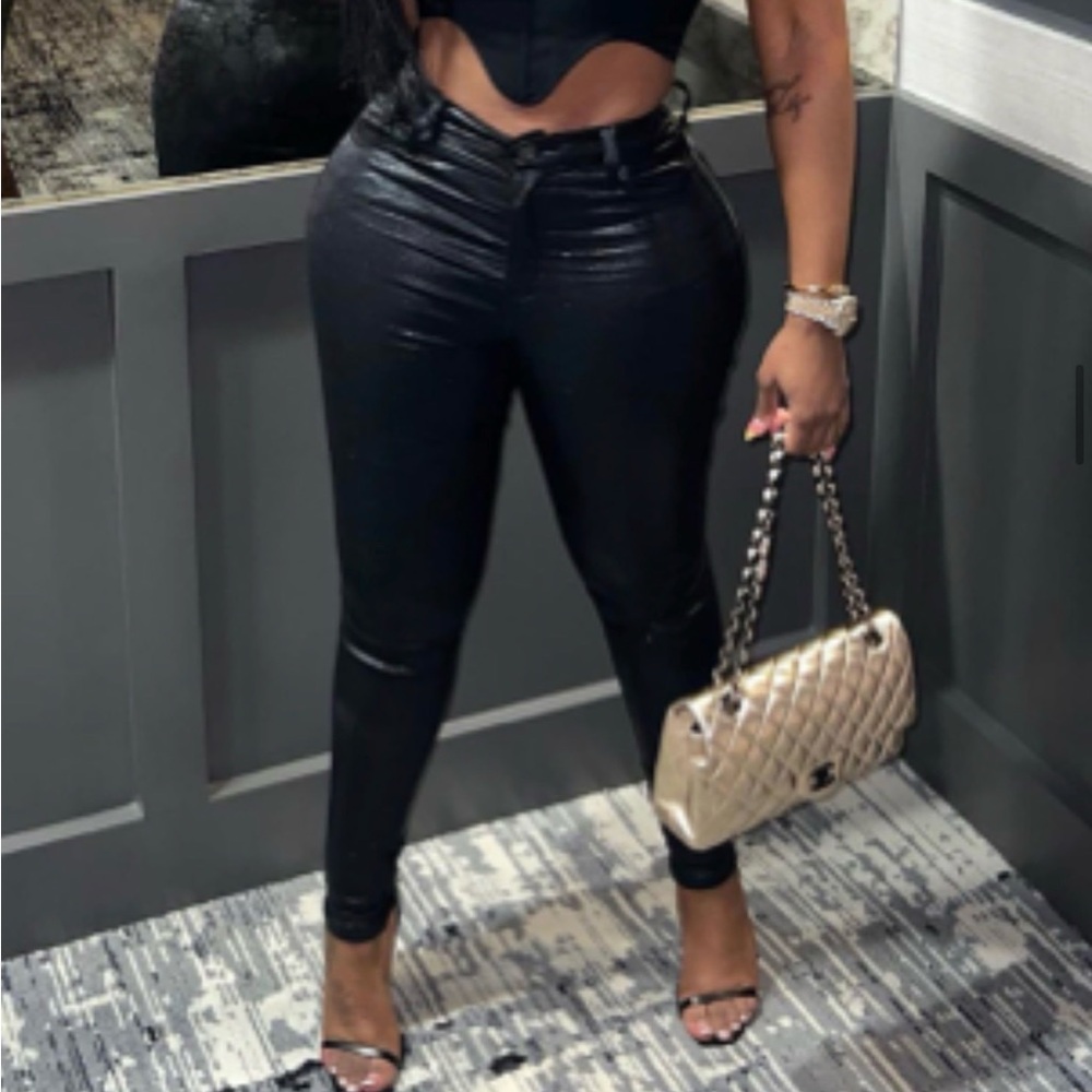 Fashion Nova Black Skinny Pants